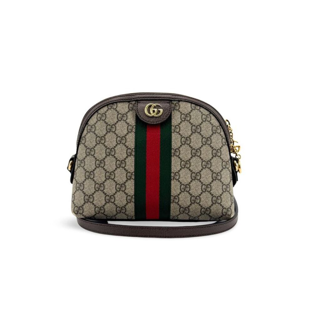 Gucci Ophidia GG Small Crossbody Bag Brown